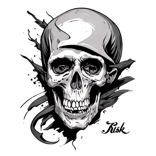 Risk Taker tattoo design idea