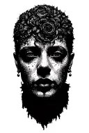 I think therefore I am tattoo design idea