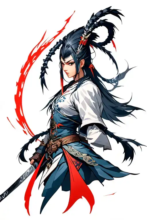 yasuo League of legends com akali league of legends tattoo design idea