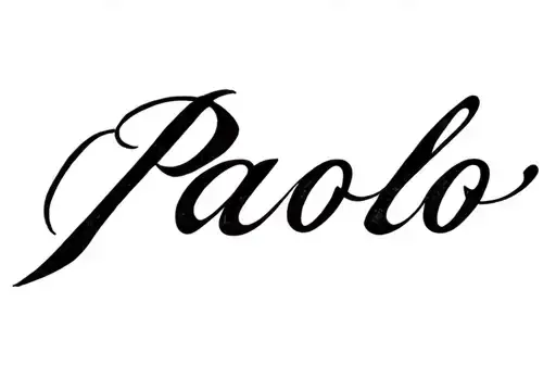 "Paolo" Big Tee tattoo design idea