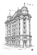 soviet architecture style tattoo tattoo design idea