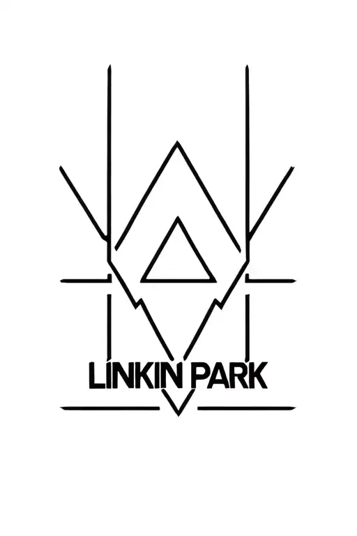 linkin park logo tattoo design idea