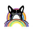 rainbow bridge for pets  tattoo design idea