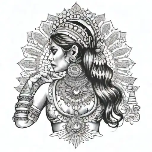 indian women showing her sexy asshole tattoo design idea