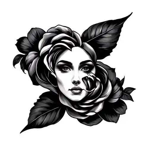 duality based tattoo design idea