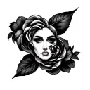 duality based tattoo design idea