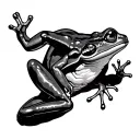 frogman tattoo design idea