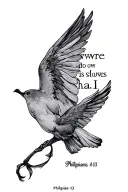 Bible verse Philippians 4:13 tattoo design idea