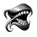 Bite Mark tattoo design idea