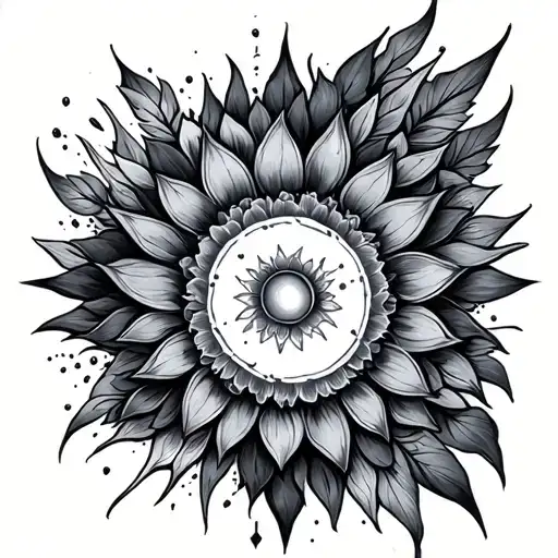 spiritual, future, mindful, grit tattoo design idea