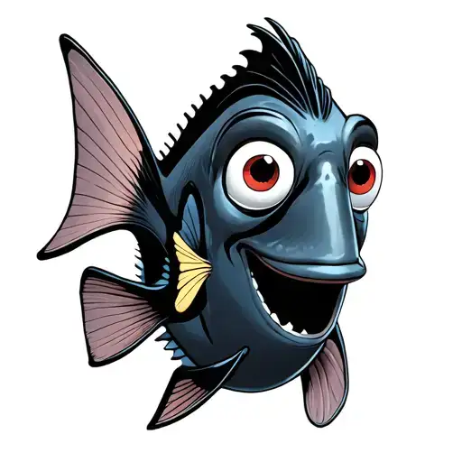 Dory tattoo design idea