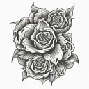 torn skin tattoo design idea