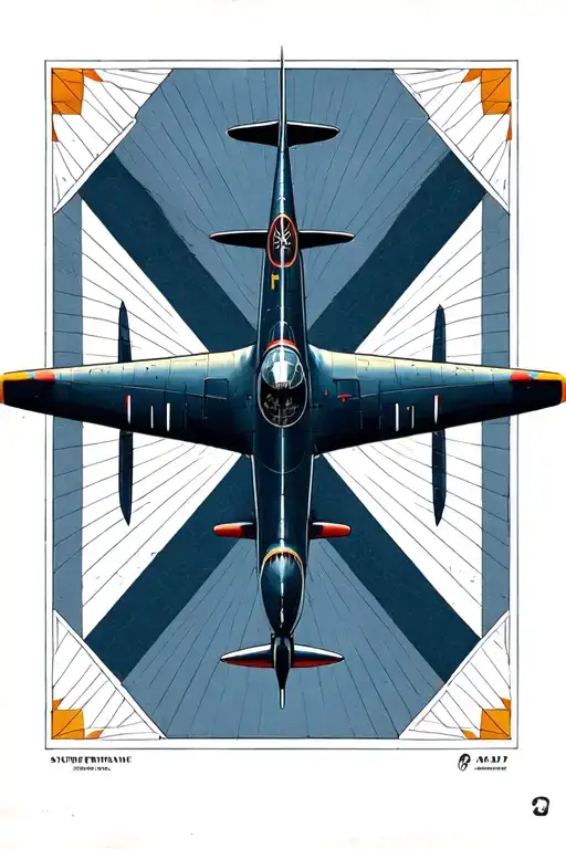 Supermarine spitfire tattoo design idea