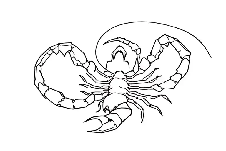 Scorpion Mortal Kombat tattoo design idea
