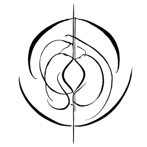 sin of lust tattoo design idea