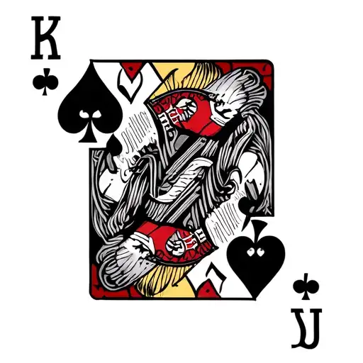 Sicilian playing cards, telling border, Trinagria, and the red Sicilian horn tattoo design idea