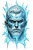 Iceman marvel comics tattoo design idea