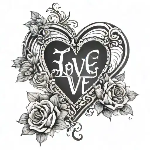 match tatoo love tattoo design idea