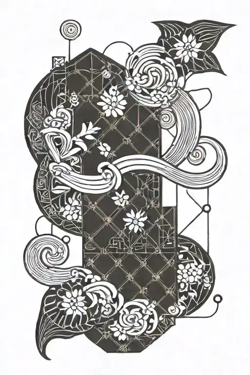 Japanese Omamori tattoo design idea