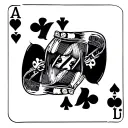 7 Of Spades And 2 Of Diamonds Playing Card Death Death stands tattoo design idea