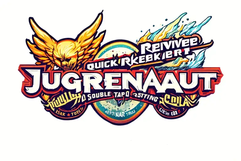 bo2 perk emblems like Quick Revive, Juggernaut, Speed cola, and double tap resting  tattoo design idea