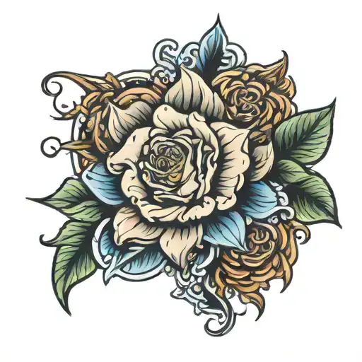 twenty seven tattoo design idea