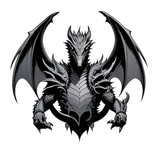 dragon knight arm tattoo tattoo design idea