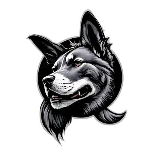 always faithful 1/1 Bubba tattoo design idea