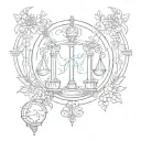 Ryan, Libra, Kentucky tattoo design idea