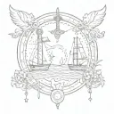 Ryan, Libra, Kentucky tattoo design idea