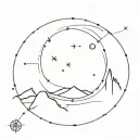 Interstellar tattoo design idea