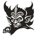 Troll tattoo design idea