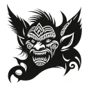 Troll tattoo design idea