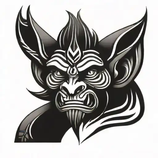 Troll tattoo design idea