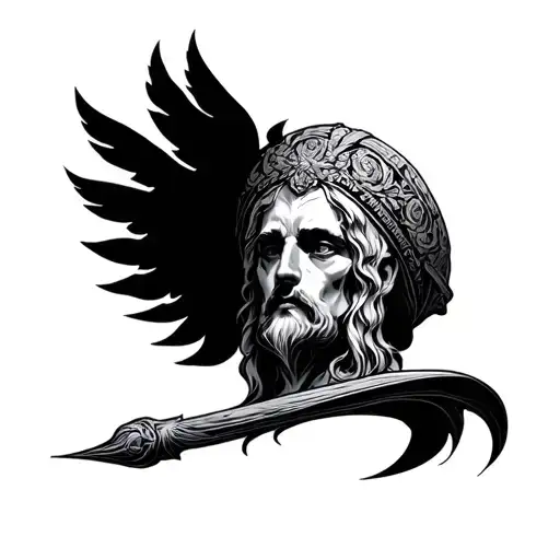 Pantheon tattoo design idea