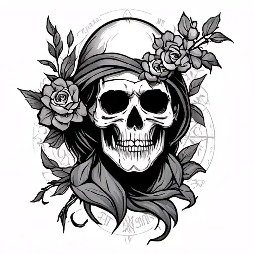 Saint Sinner tattoo design idea