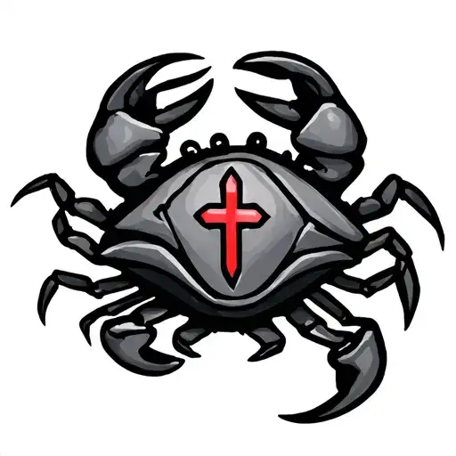 nurse symbol, family of four, tribal crab tattoo design idea