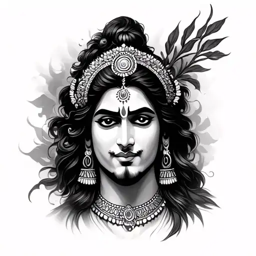 Rudra tattoo design idea