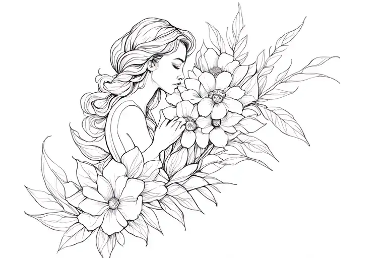 mum of 3 tattoo design idea