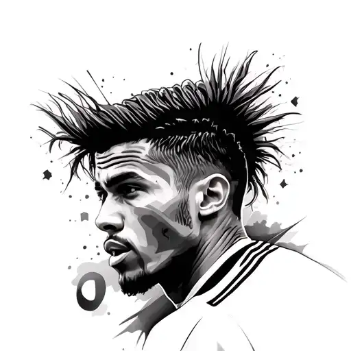 Neymar tattoo design idea