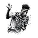 Neymar tattoo design idea