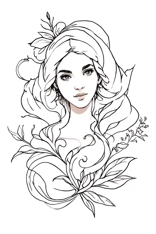 Love Fati tattoo design idea
