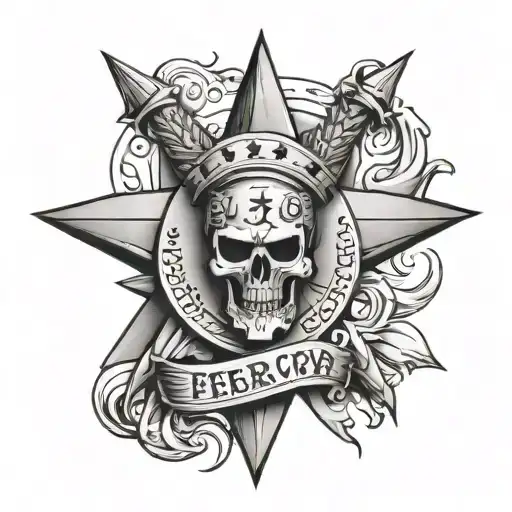 3 Percenter tattoo design idea