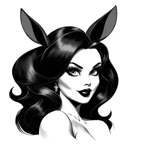 Jessica Rabbit tattoo design idea