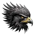 Wedge Tailed Eagle tattoo design idea