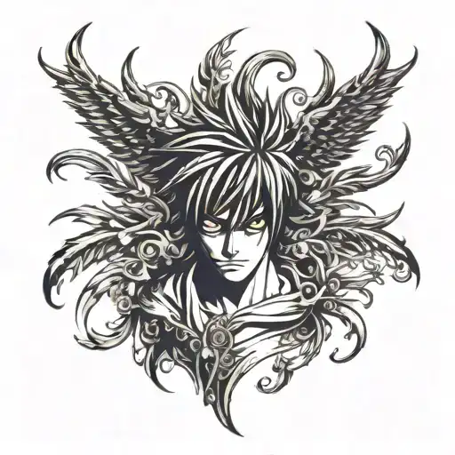 Death Note tattoo design idea