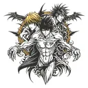 Death Note tattoo design idea