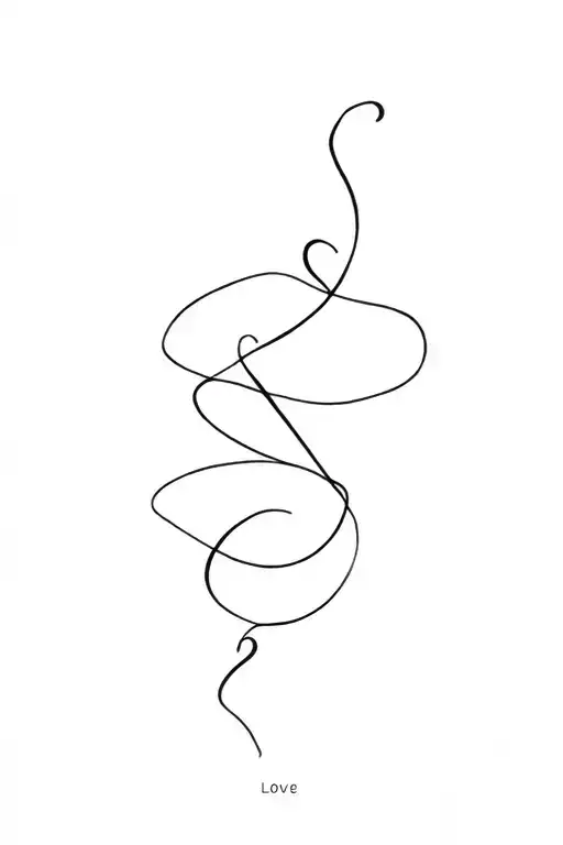 health, love, money and time to enjoy tattoo design idea