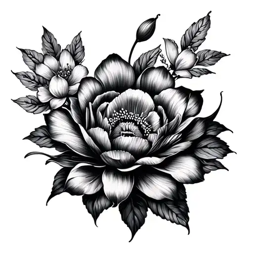 dainty fine line art gallery tattoo design idea