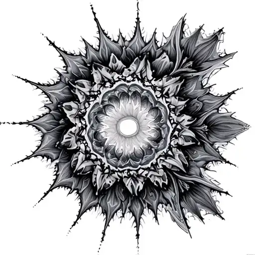 Mandelbrot Set tattoo design idea